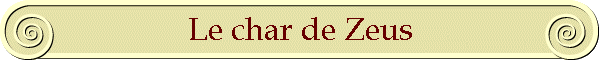 Le char de Zeus